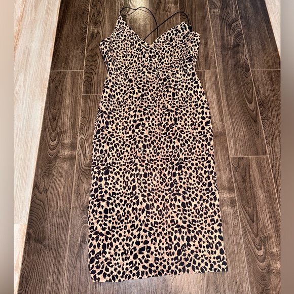 Topshop leopard dress - Picture 1 of 5